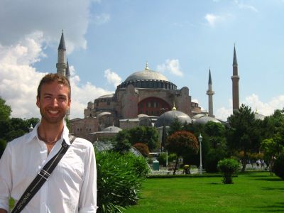 Mons living out a childhood dream at the Hagia Sophia Mons living out a childhood dream at the Hagia Sophia